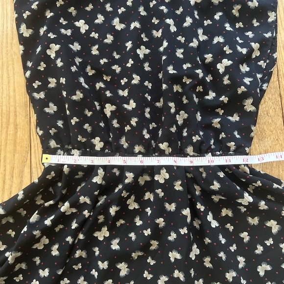 American Rag Butterfly Patterned Dress Size Small - Picture 4 of 6